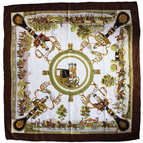 Hermes Scarf 1980 